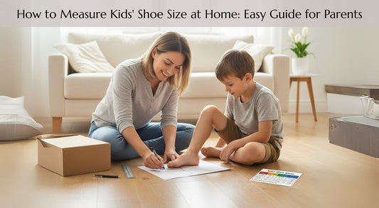 How to Measure Kids' Shoe Size at Home: Easy Guide for Parents
