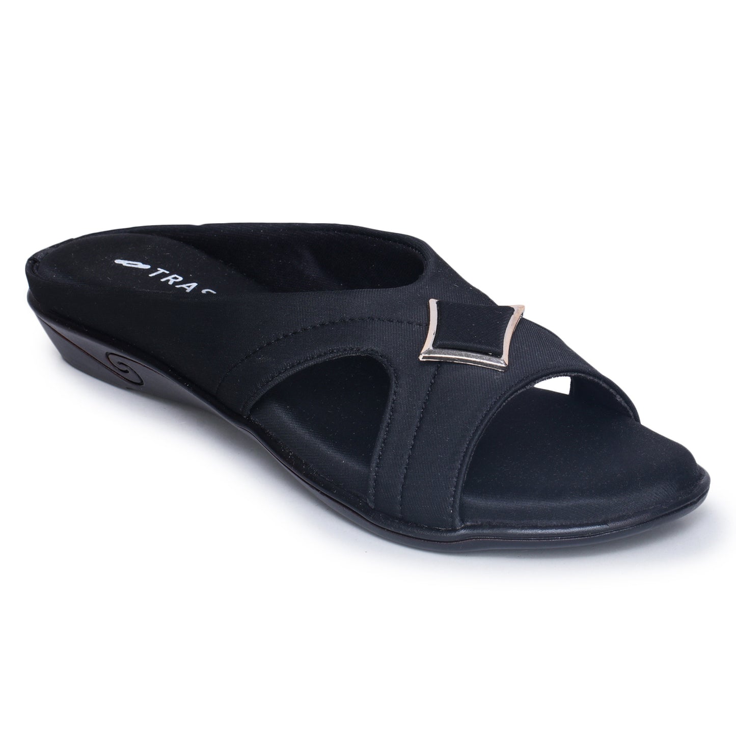 Cross Strap Comfort Slip-On Sandal