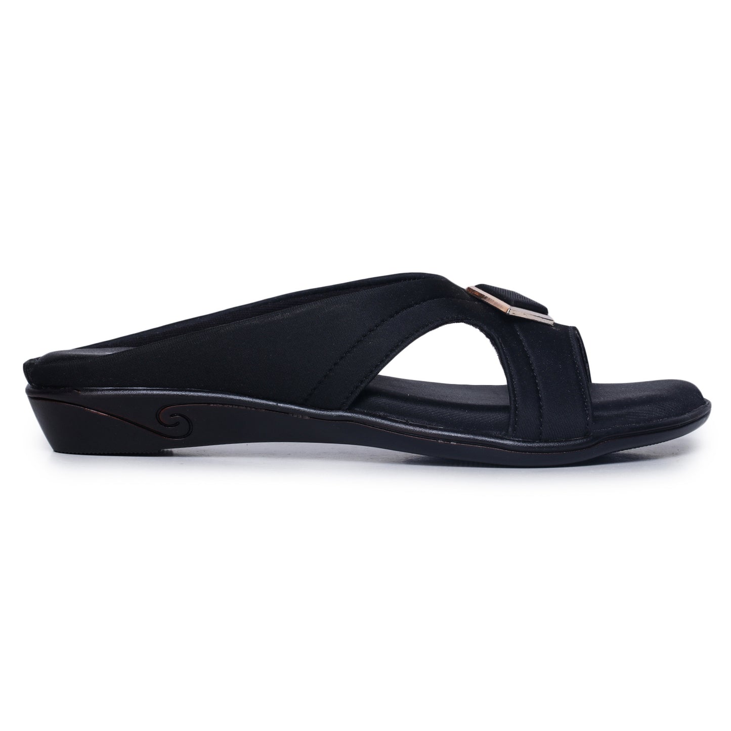 Cross Strap Comfort Slip-On Sandal