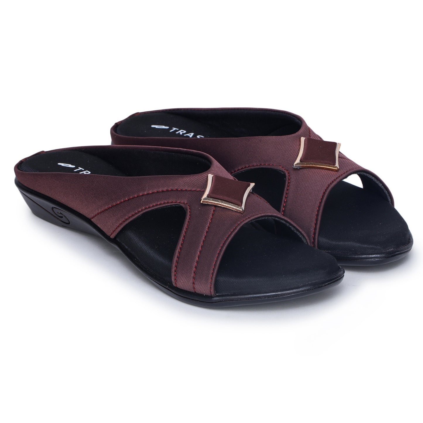 Cross Strap Comfort Slip-On Sandal