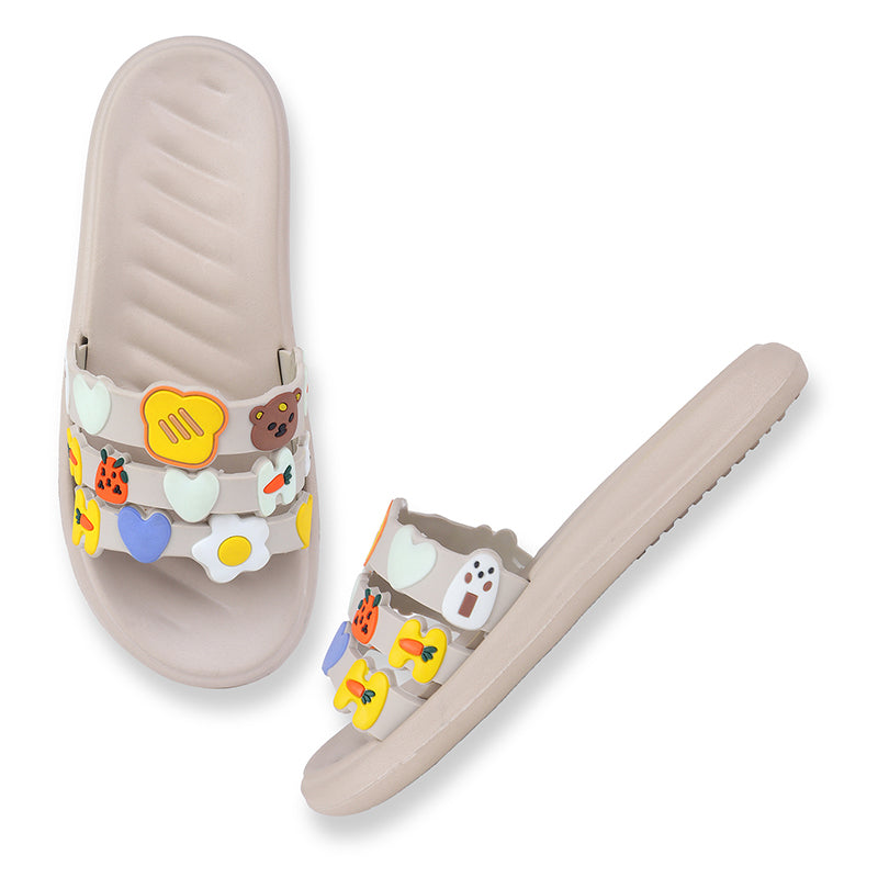 Trase Women Everyday Slipper With Open Toe And Dual Band Structure