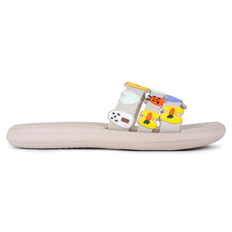 Trase Women Everyday Slipper With Open Toe And Dual Band Structure