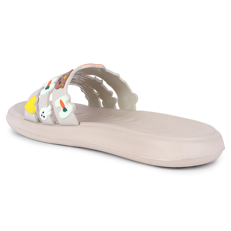 Trase Women Everyday Slipper With Open Toe And Dual Band Structure