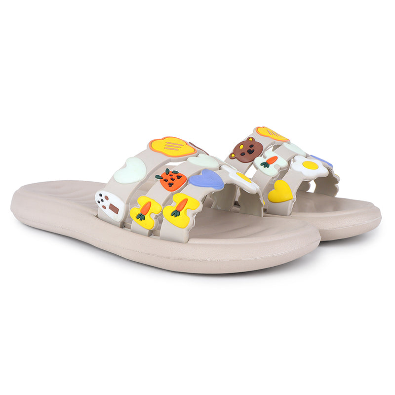 Trase Women Everyday Slipper With Open Toe And Dual Band Structure