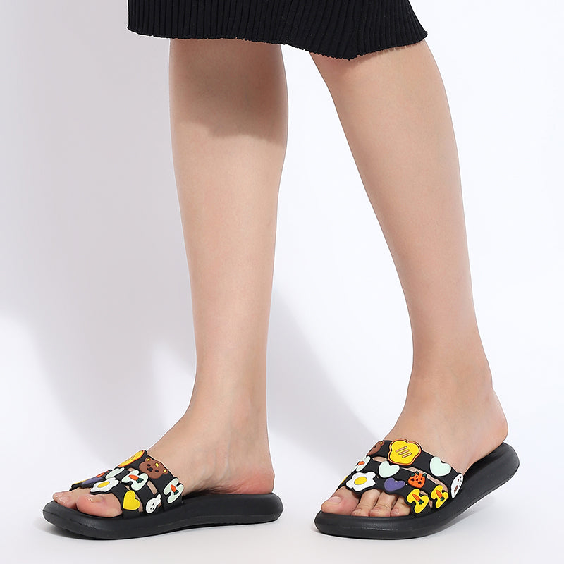 Trase Women Everyday Slipper With Open Toe And Dual Band Structure