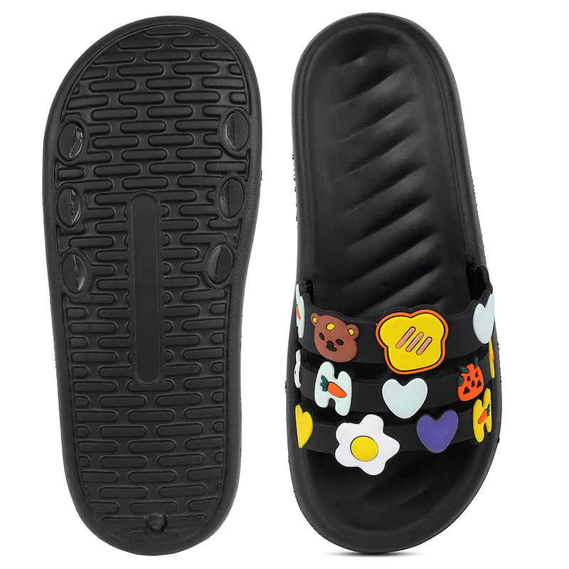 Trase Women Everyday Slipper With Open Toe And Dual Band Structure