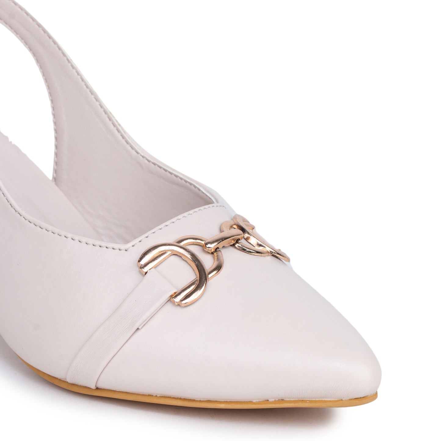 Pointed Heels with Buckle