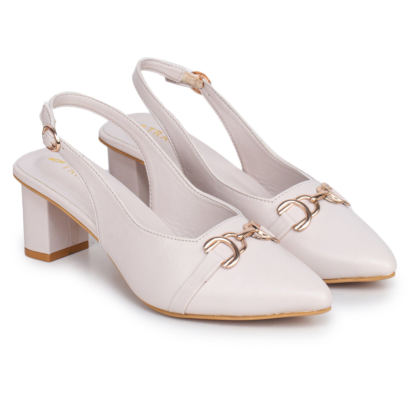 Pointed Heels with Buckle