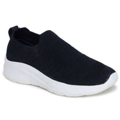 TRASE Walking Shoes for Women, Breathable & Comfortable Knitted Upper, Lightweight, Washable and Flexible Ladies Footwear