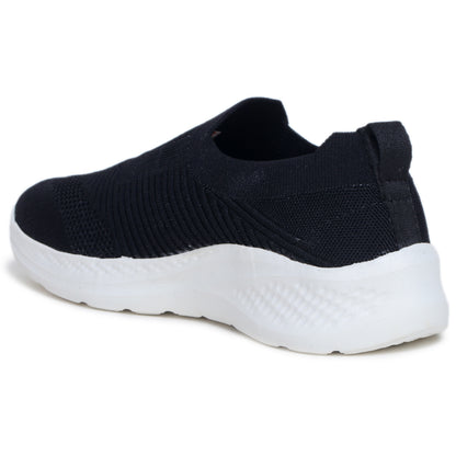 TRASE Walking Shoes for Women, Breathable & Comfortable Knitted Upper, Lightweight, Washable and Flexible Ladies Footwear