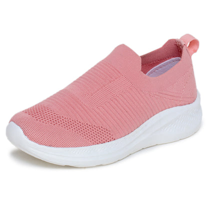 TRASE Walking Shoes for Women, Breathable & Comfortable Knitted Upper, Lightweight, Washable and Flexible Ladies Footwear