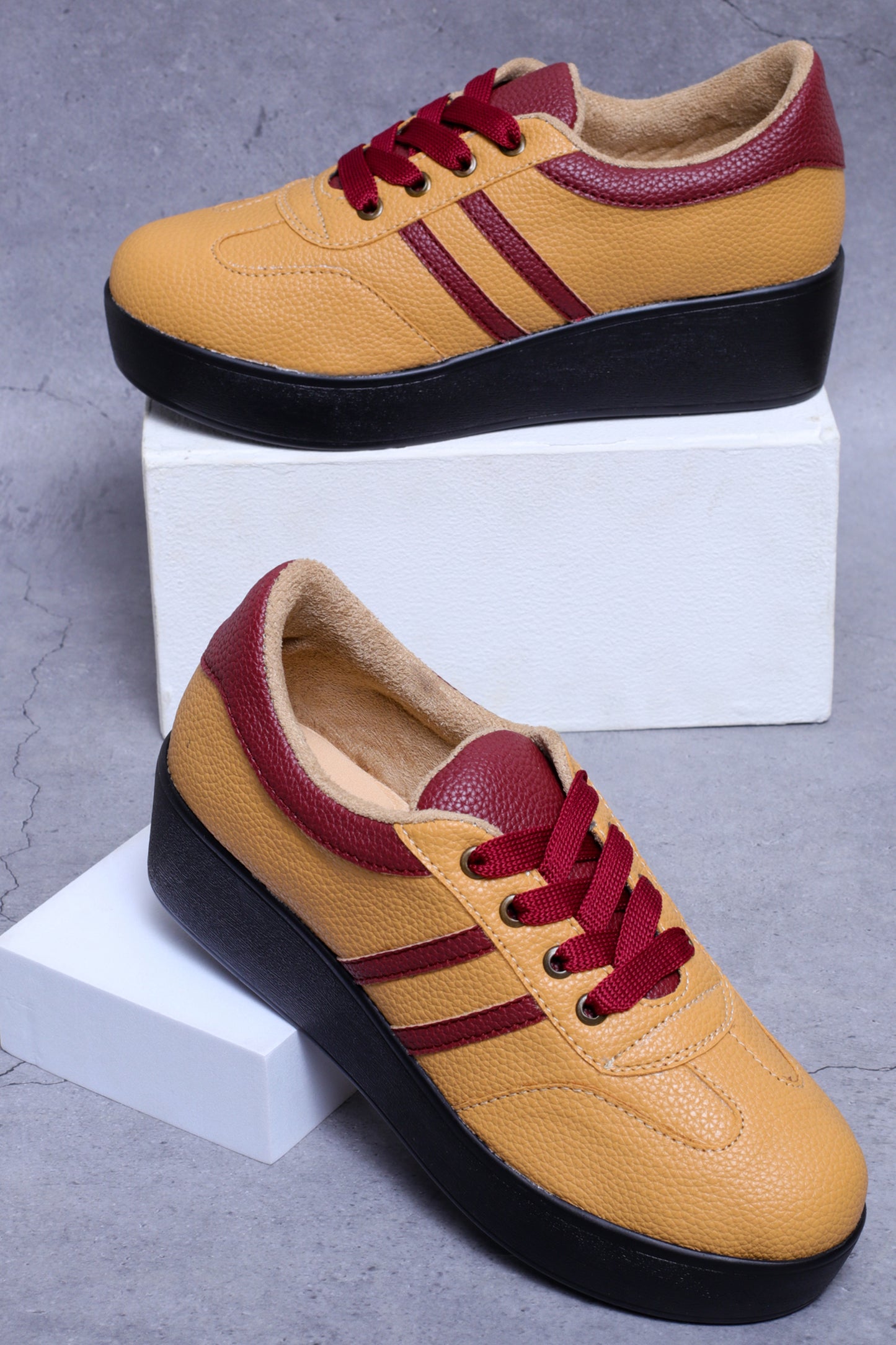 Stylish Lace-Up Sneakers for Women