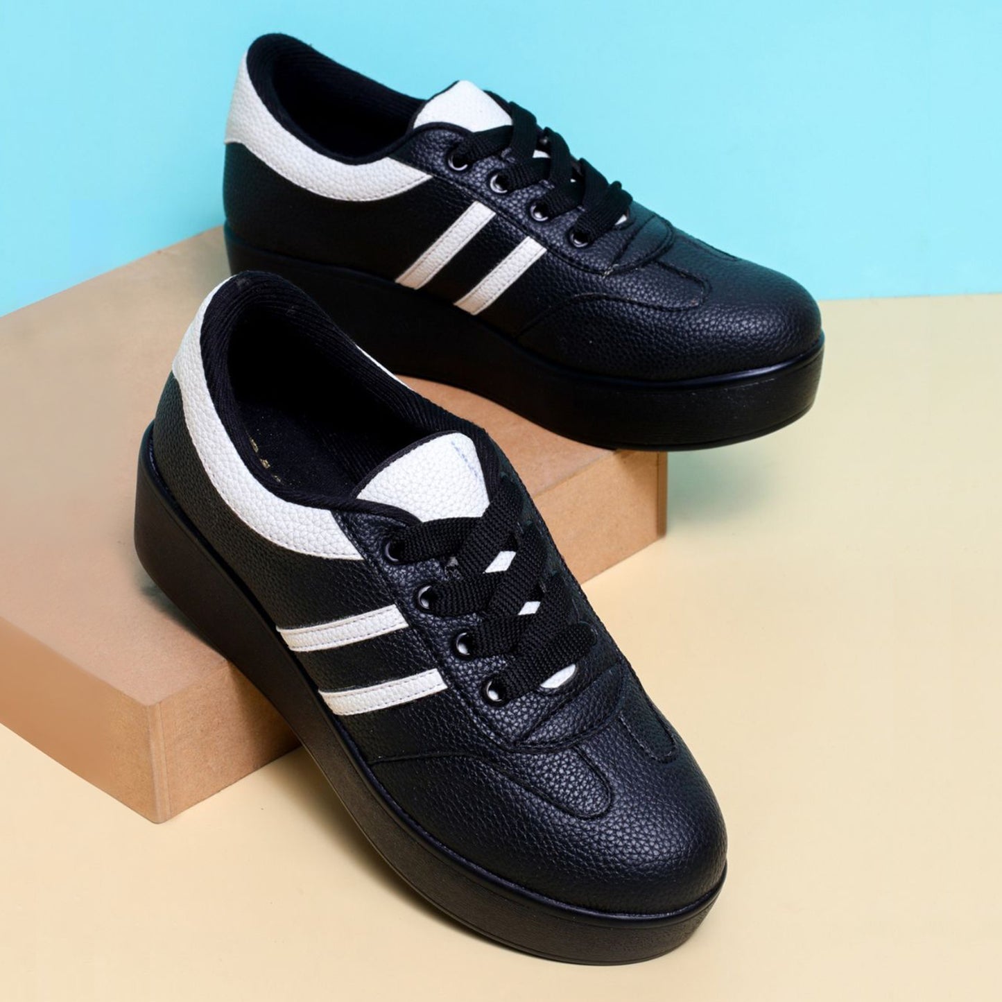 Stylish Lace-Up Sneakers for Women