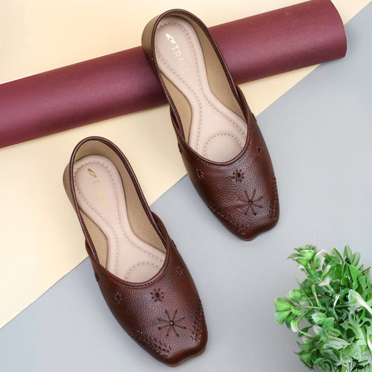 Traditional Flat Jutti for Women & Girls