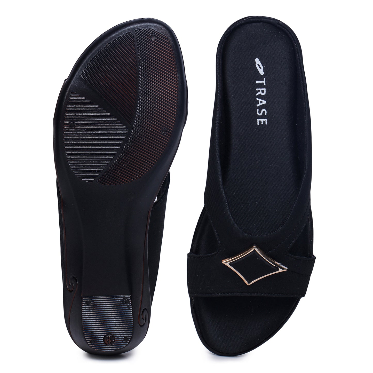 Cross Strap Comfort Slip-On Sandal