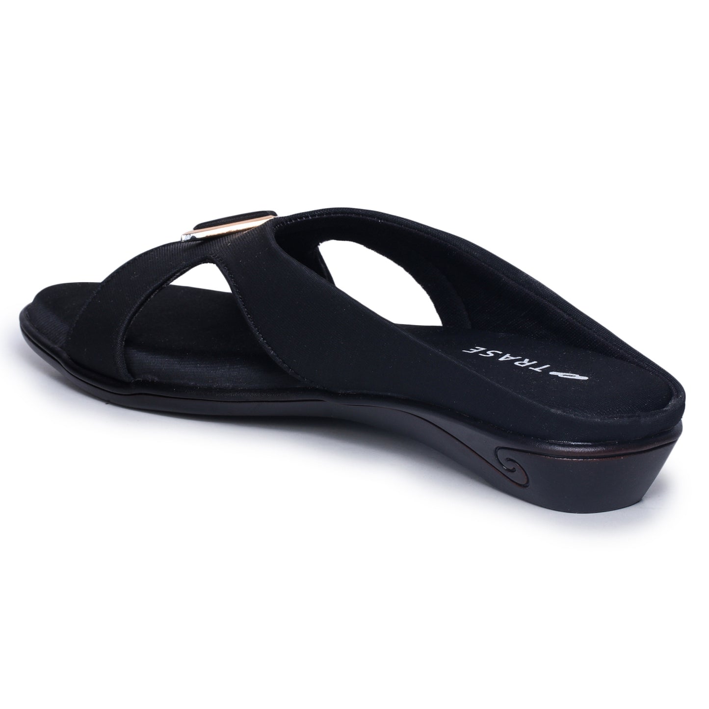Cross Strap Comfort Slip-On Sandal