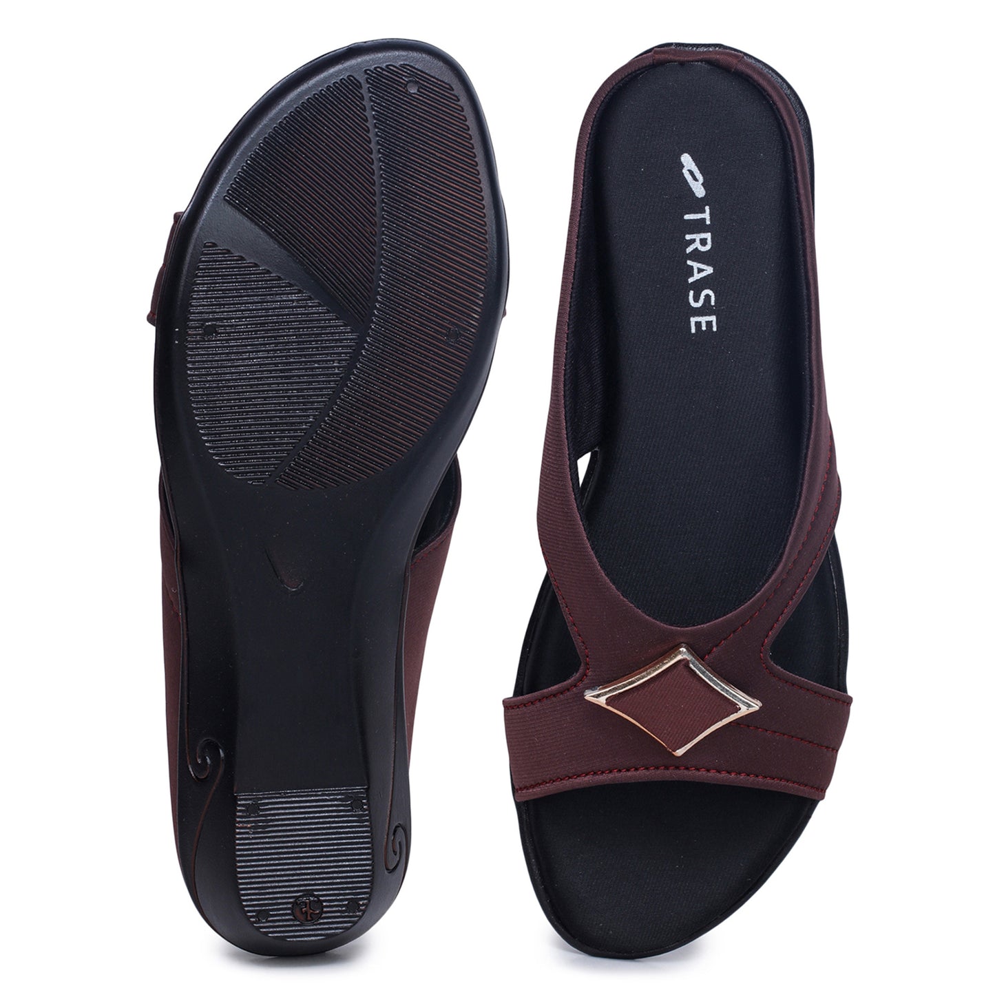 Cross Strap Comfort Slip-On Sandal