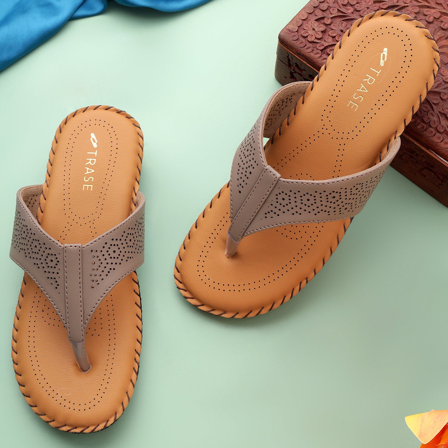 Trase Orthopedic Slippers Ladies Thong Strap Ortho Slippers TRASE