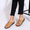 Double Strap Buckle Ortho Slipper
