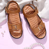 Trase Adjustable Double Strap Sandal With Ortho Footbed For All Day Wear