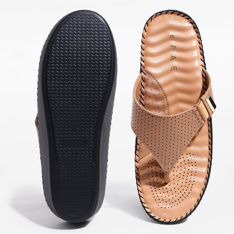 Trase Ortho Slipper With Buckle Detail And Cushioned Support Insole