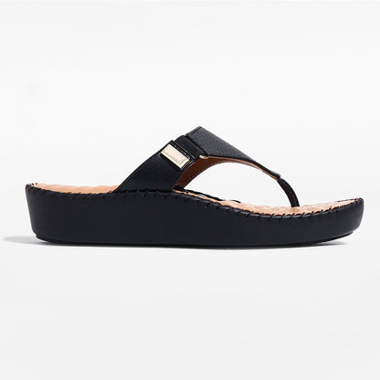 Trase Ortho Slipper With Buckle Detail And Cushioned Support Insole