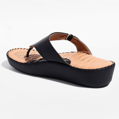Trase Ortho Slipper With Buckle Detail And Cushioned Support Insole
