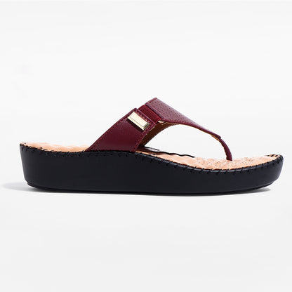 Trase Ortho Slipper With Buckle Detail And Cushioned Support Insole
