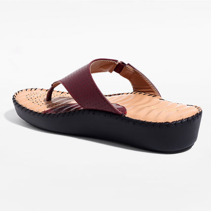 Trase Ortho Slipper With Buckle Detail And Cushioned Support Insole