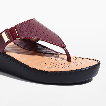 Trase Ortho Slipper With Buckle Detail And Cushioned Support Insole