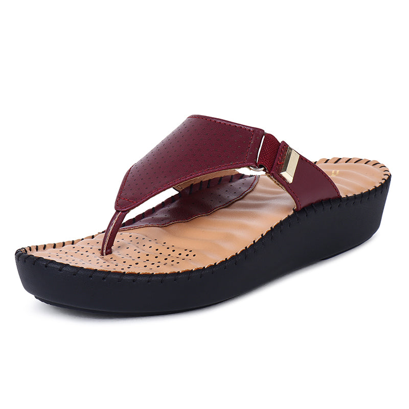 Trase Ortho Slipper With Buckle Detail And Cushioned Support Insole