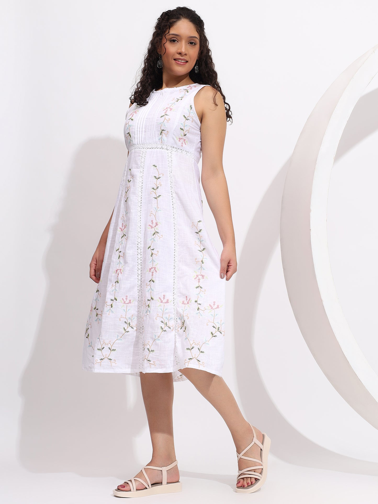 Slingback Sandals with Adjustable Strap