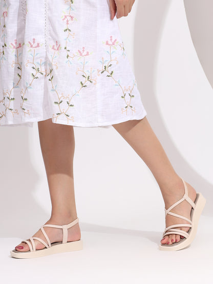 Slingback Sandals with Adjustable Strap
