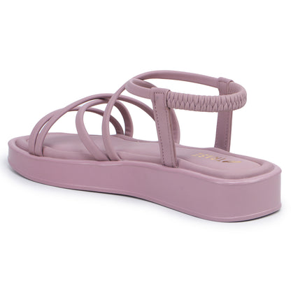 Slingback Sandals with Adjustable Strap