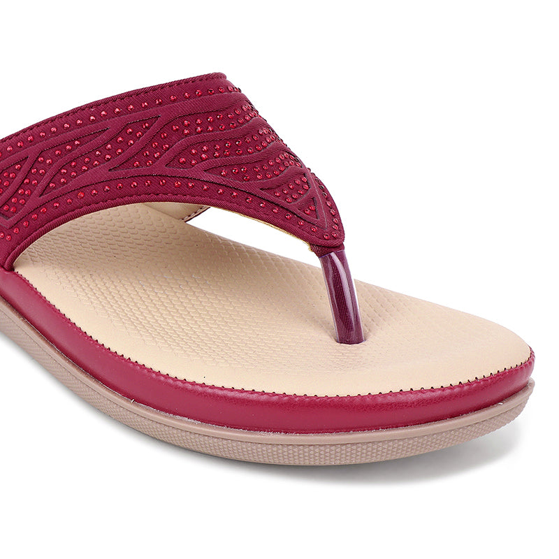 Trase Women Footwear Slippers For Woman Flats For Women Stylish Soft And Lightweight Trendy And Comfortable Slip On Slippers For Office And Casual Use