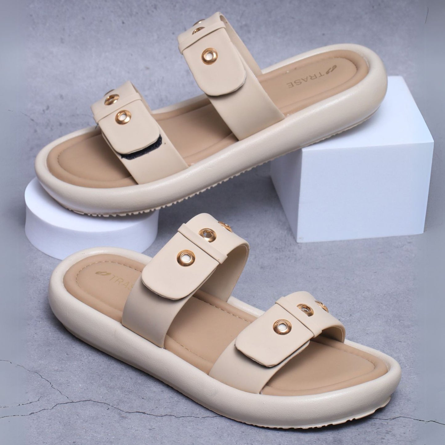 Women Adjustable Flatform Sandals