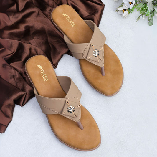 Soft Toe Comfort Flat Sandal