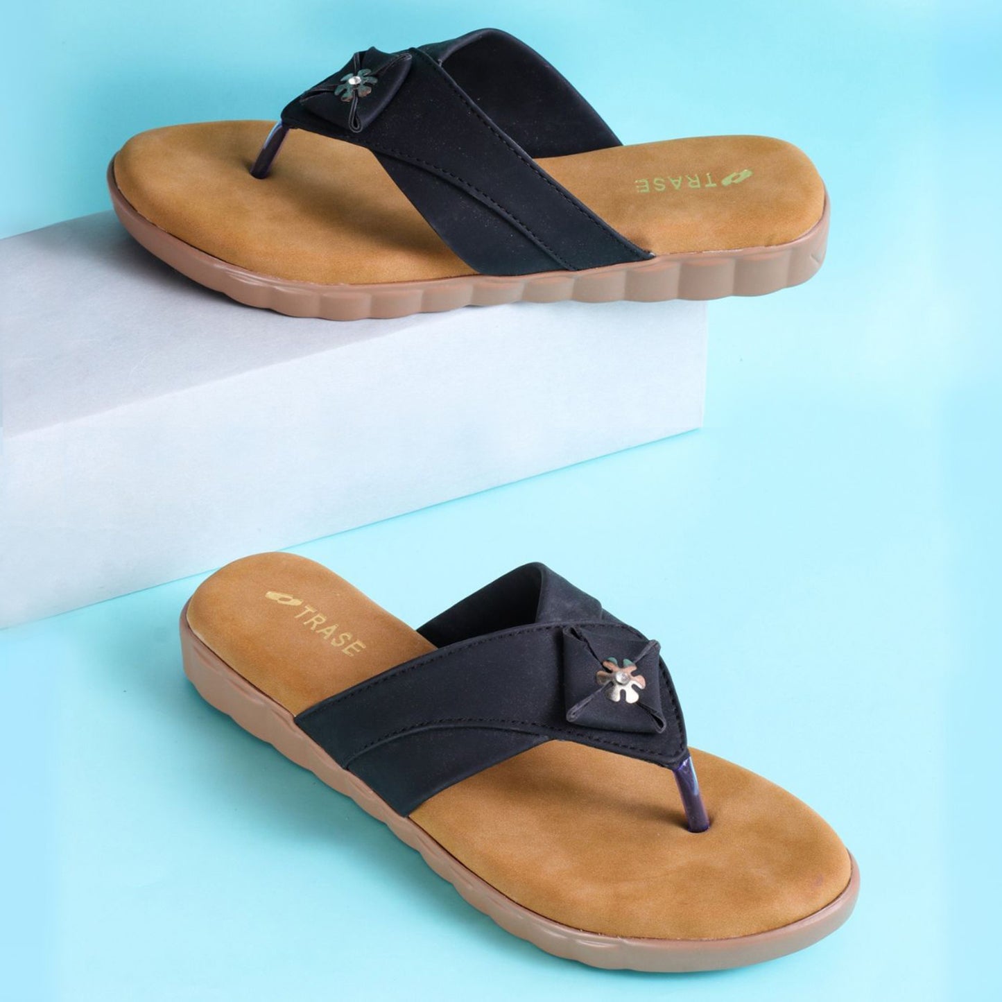 Soft Toe Comfort Flat Sandal