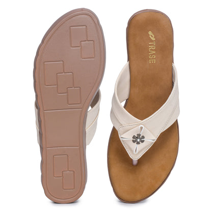 Soft Toe Comfort Flat Sandal