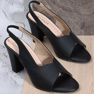 Open Toe Ankle Strap Heel Sandals