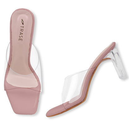 Elan Transparent Heels