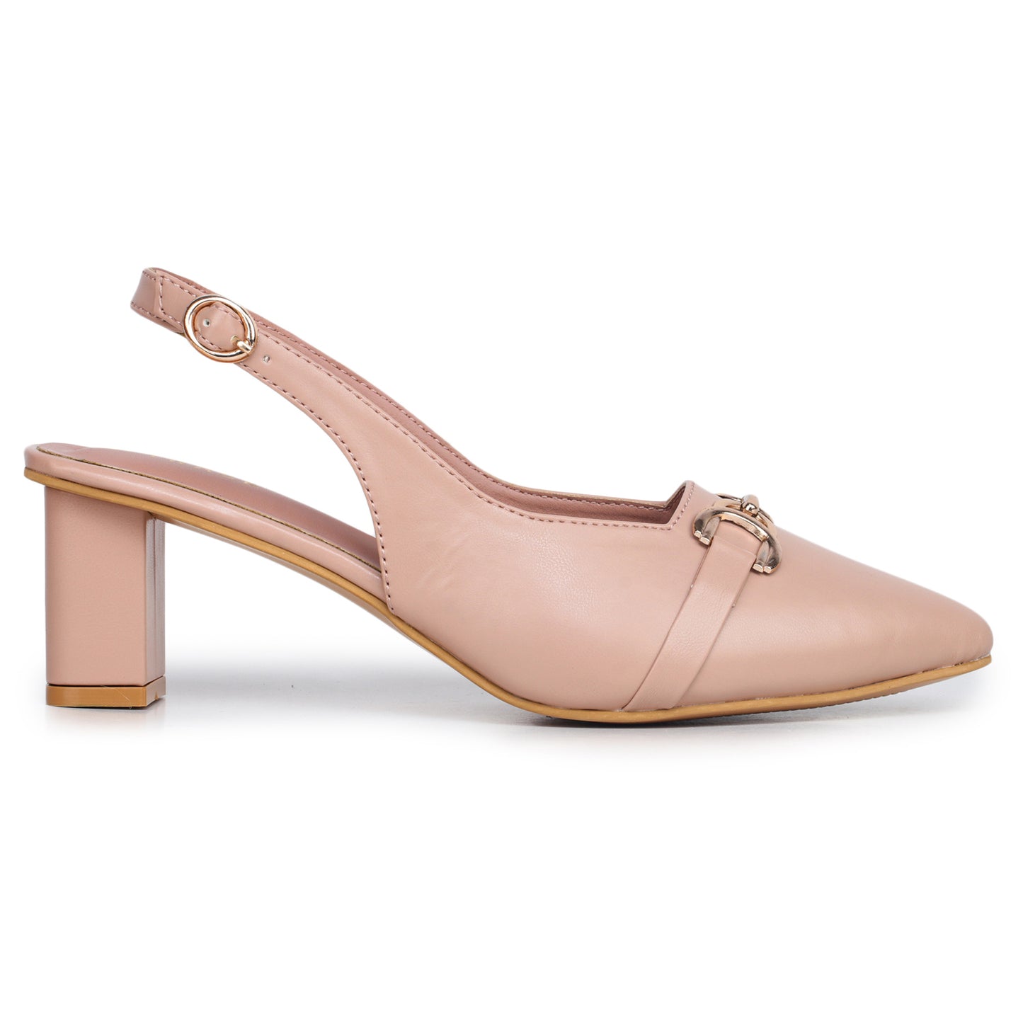 Pointed Heels with Buckle