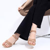 High Heels with Buckled Ankle Strap
