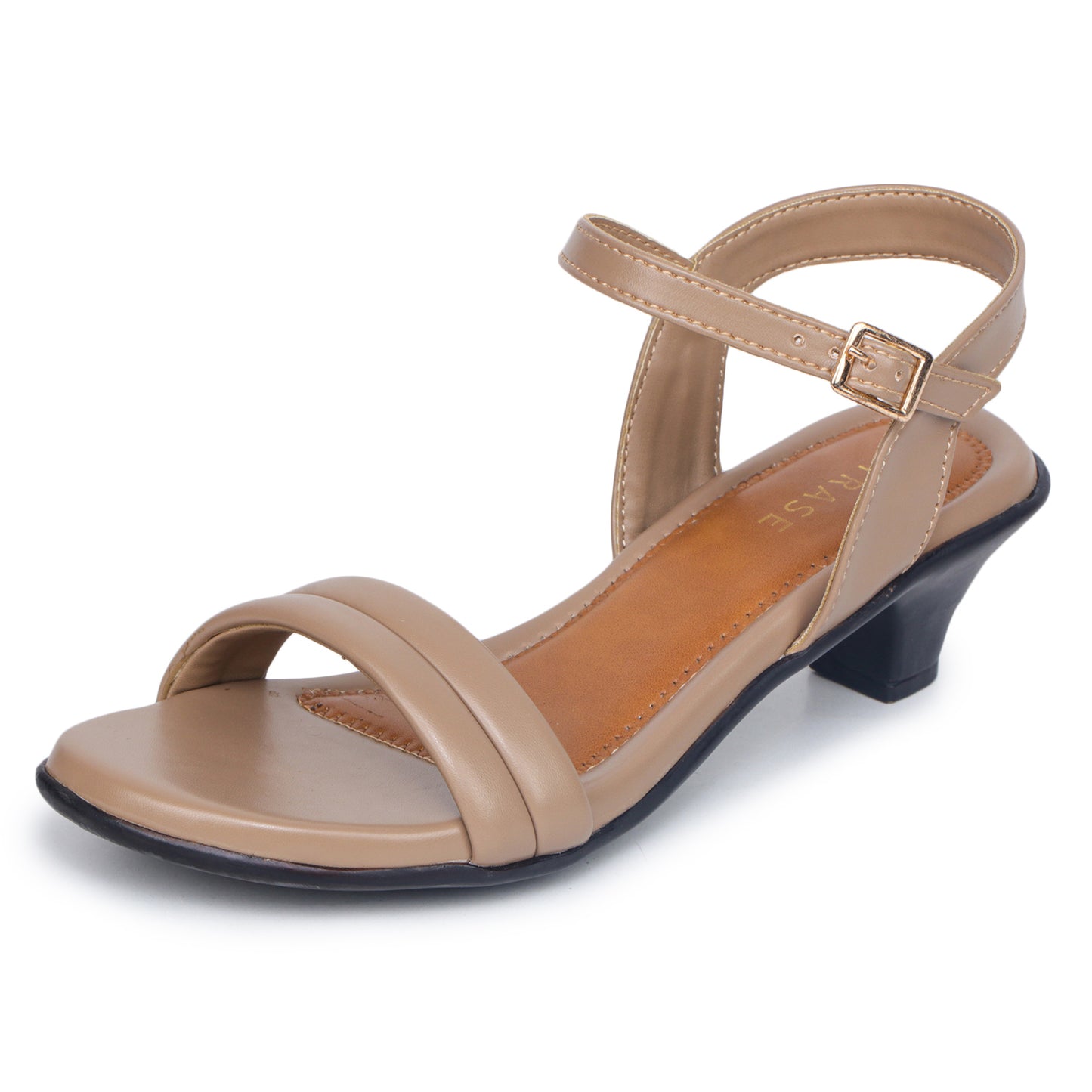Double Strap Block Heel Sandal for Women