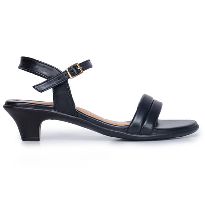 Double Strap Block Heel Sandal for Women