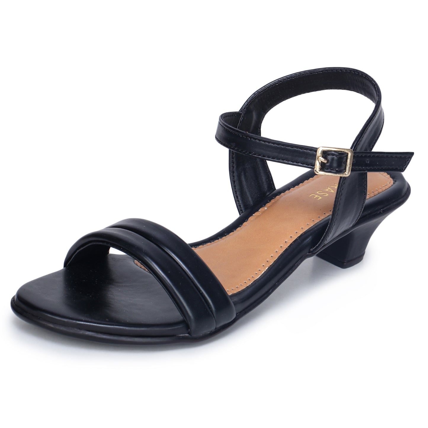 Double Strap Block Heel Sandal for Women