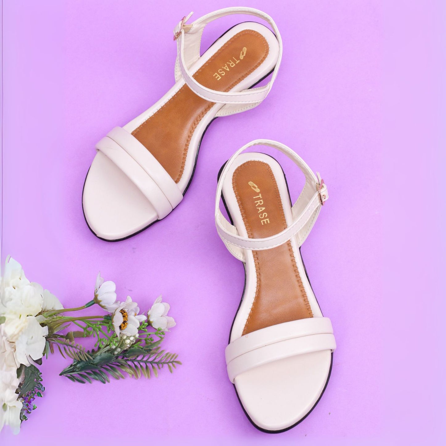 Double Strap Block Heel Sandal for Women