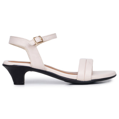 Double Strap Block Heel Sandal for Women