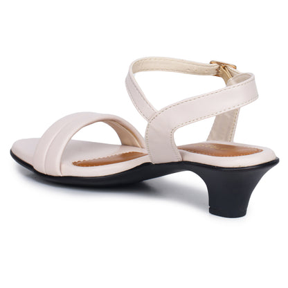 Double Strap Block Heel Sandal for Women